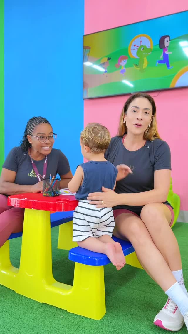 Vídeo em destaque do Espaço kids no Instagram da Oh My Gym